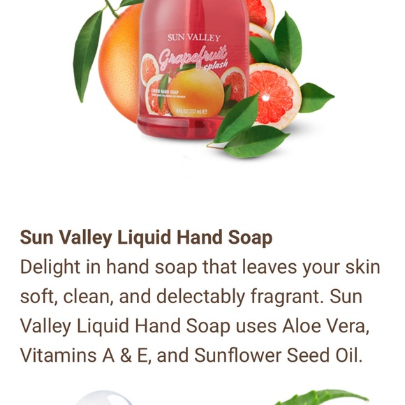 Sun Valley Liquid Hand Soap: Grapefruit Splash - Picture 6 of 6